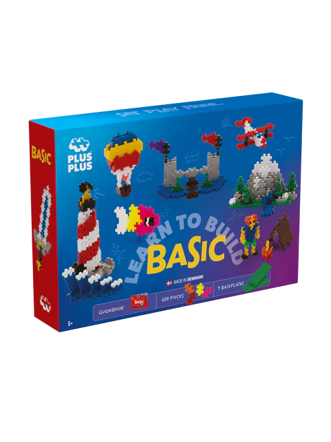 Plus-Plus Learn to Build - Basic - 600 pcs