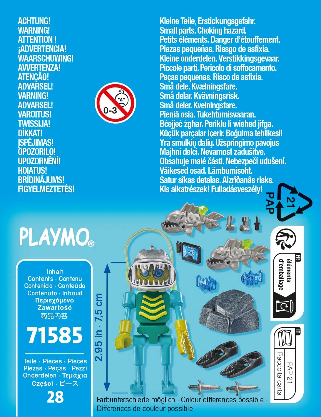 Playmobil Scuba robot