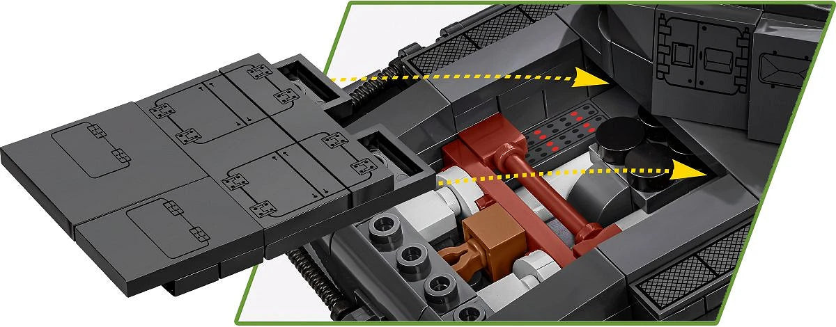 Cobi 2289 Panzer III Ausf.J 1:35 Scale 590 Piece