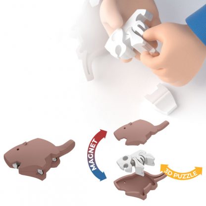 Halftoys Picture book - Beaver