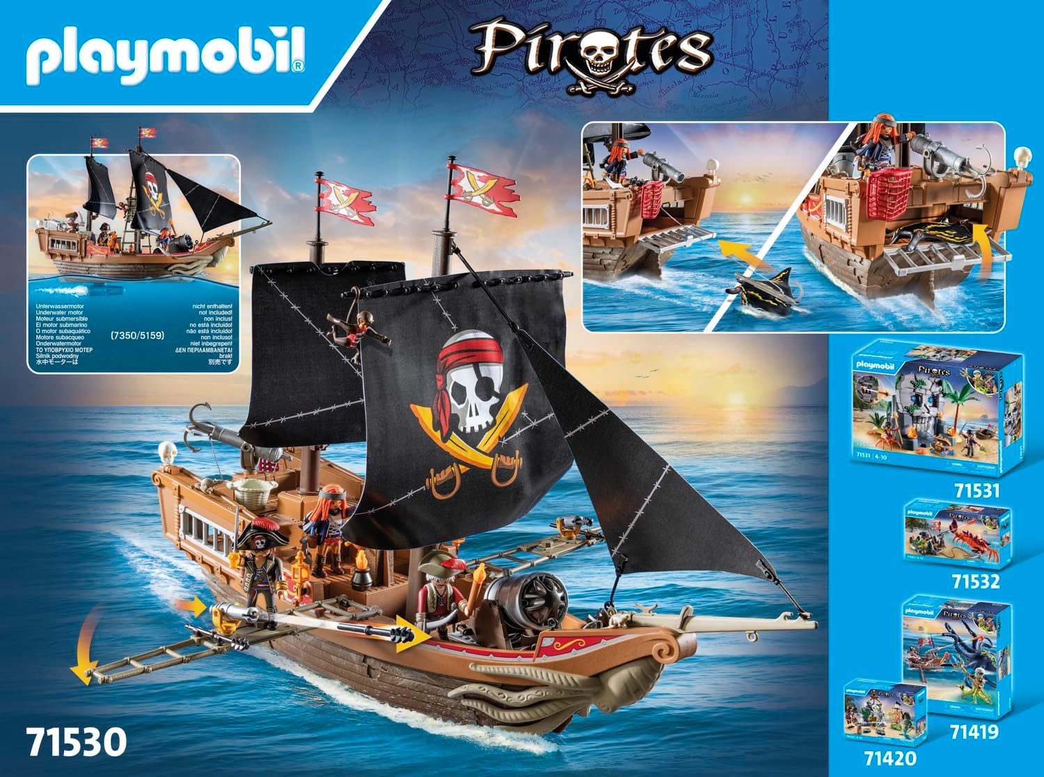 Playmobil Large Pirate Ship