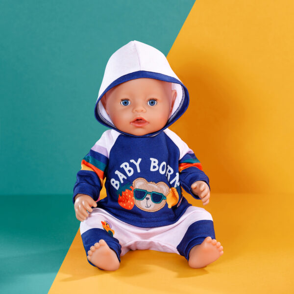 BABY born Jogging Suit Navy 43cm