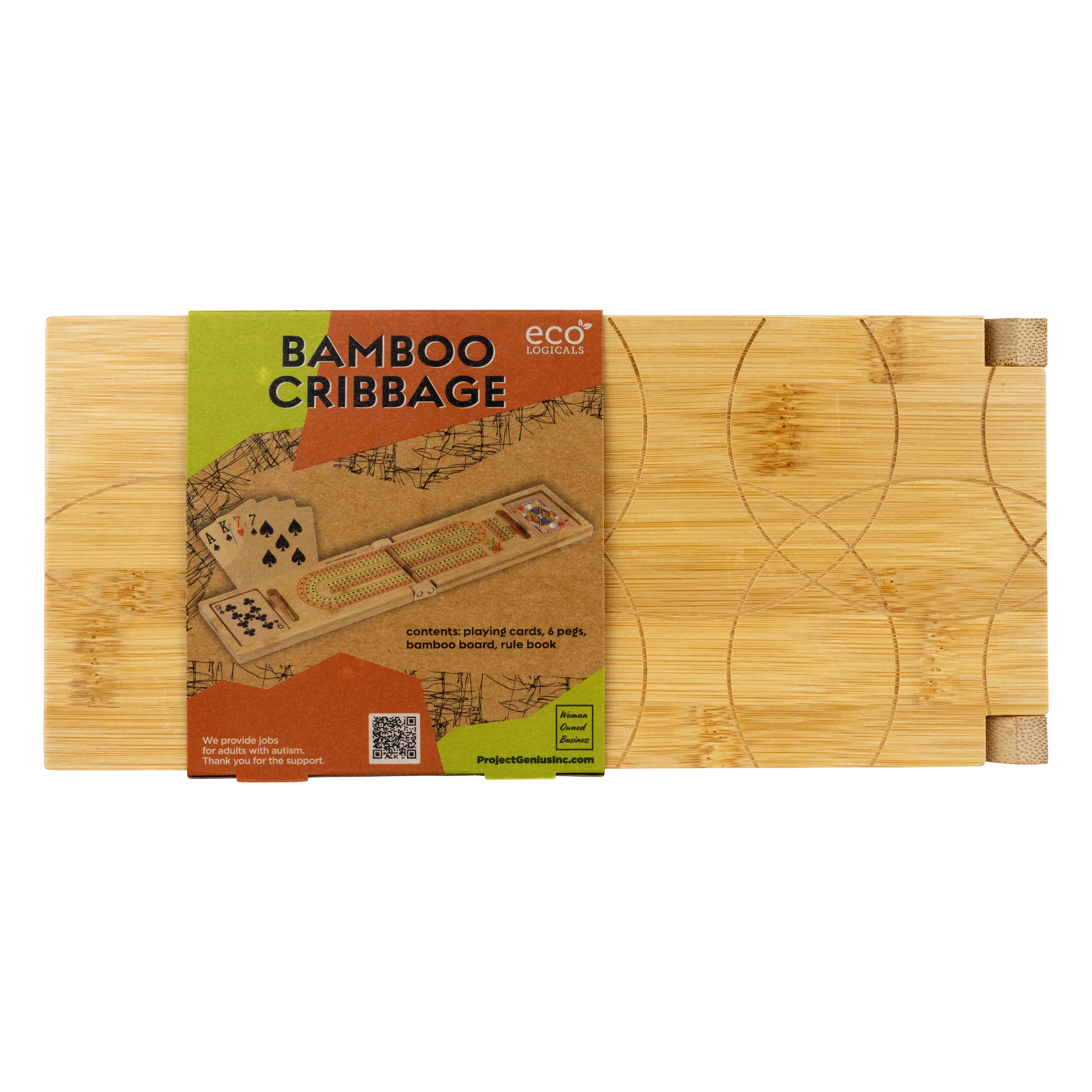 ECO Logicals Travel Bamboo Cribbage