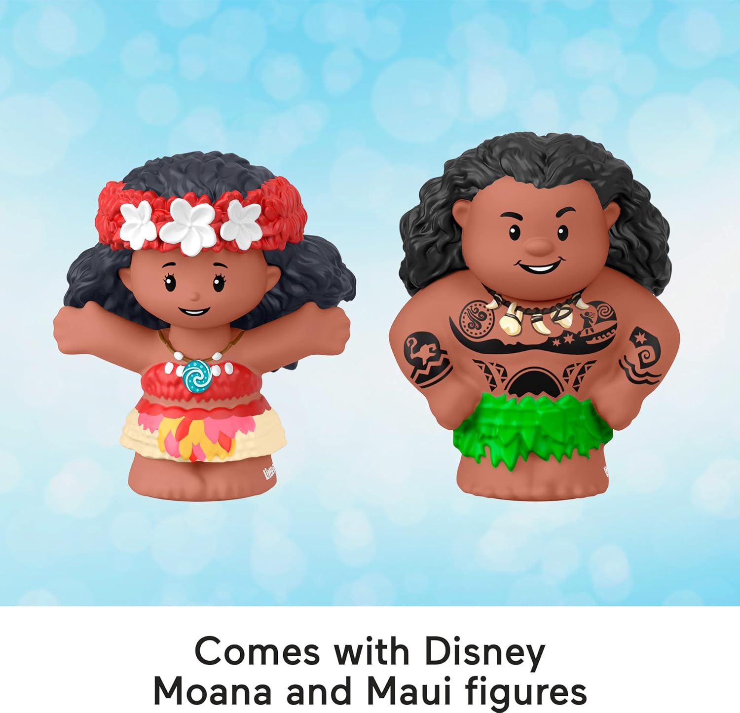 Disney Little People Moana & Mauis Canoe