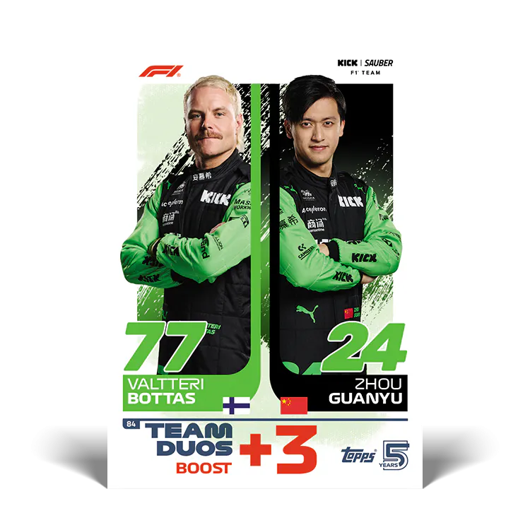 Turbo Attax Formula 1 Trading Card Game Booster
