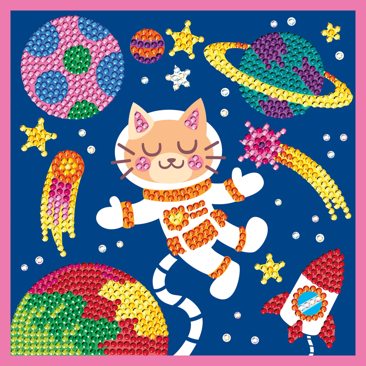 Kitfix Diamond Art Space Cat