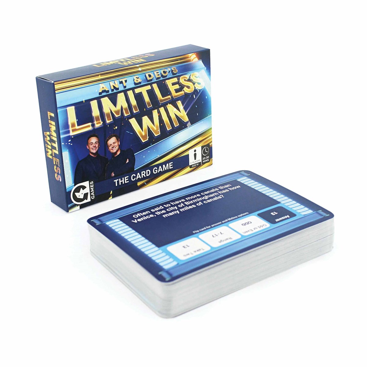 Ant & Decs Limitless Win Card Game