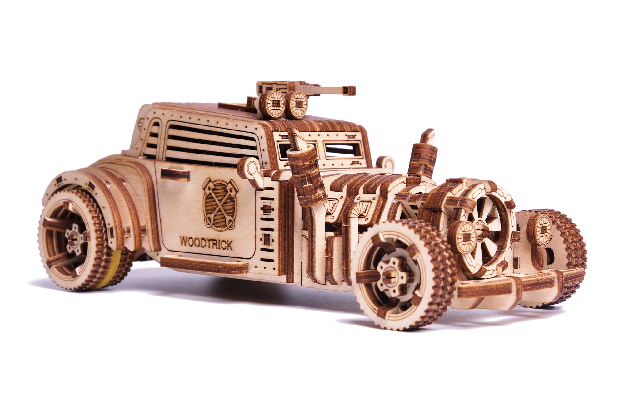 Wood Trick Apocalyptic Car 3D Set