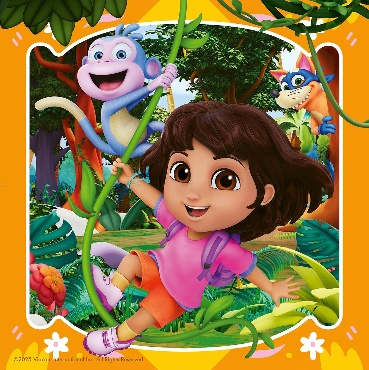 Dora the Explorer 3x49 Piece Jigsaw Puzzle
