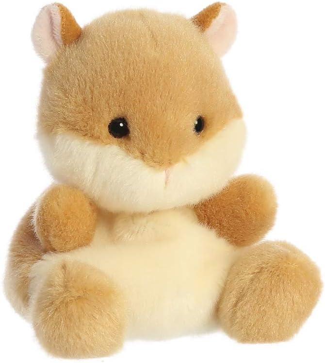 Palm Pals Happy Hamster 12cm Soft Toy