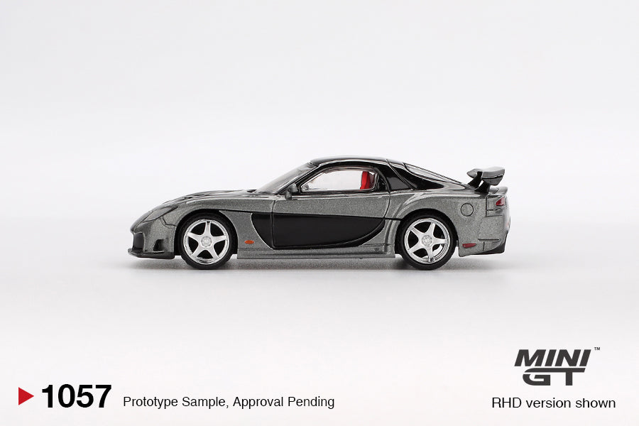 Mini GT Mazda RX-7 VeilSide Fortune Grey 1:64 Scale