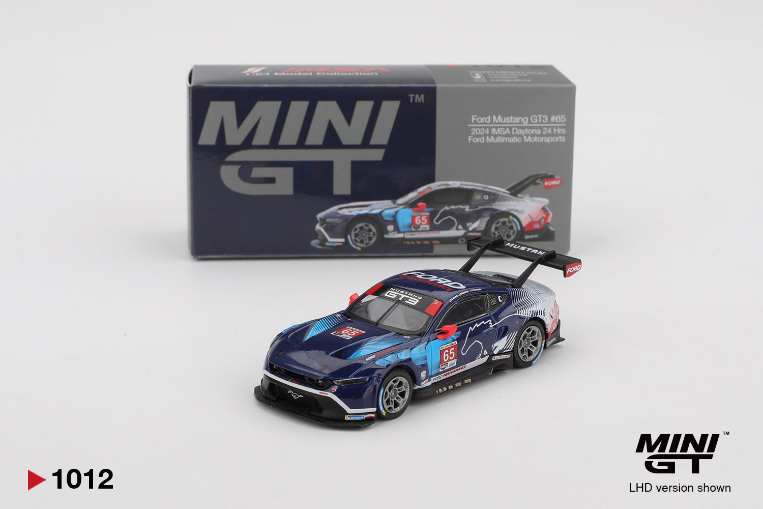 Mini GT Ford Mustang GT3 No65 2024 Daytona 24 Hour
