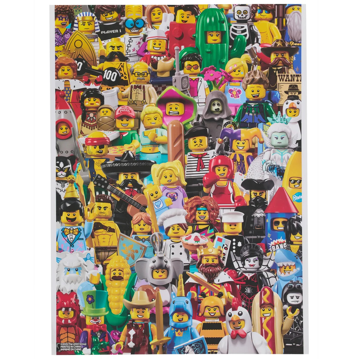 Lego Minifigure Collage 2 Puzzle 500 Pieces
