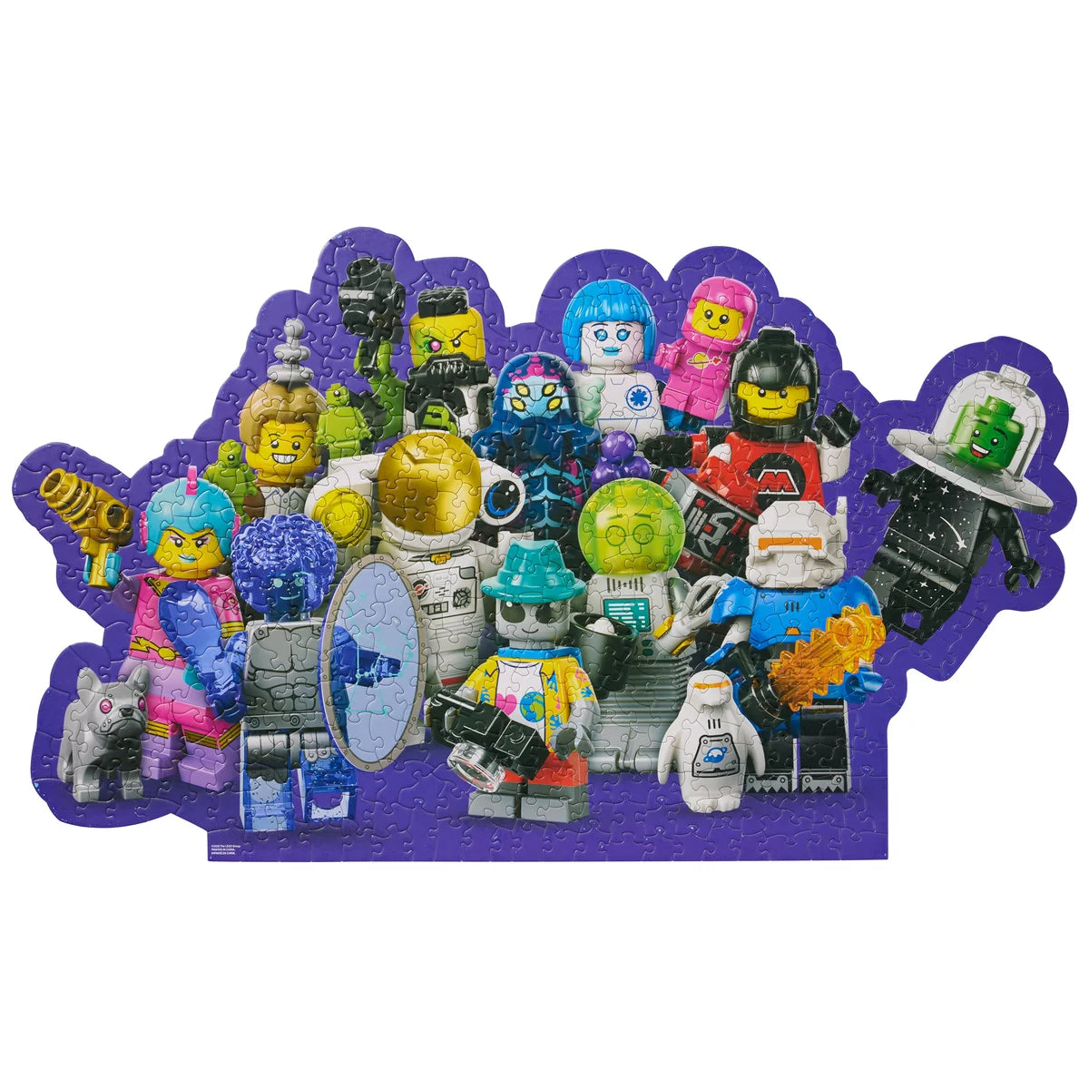 Lego Minifigure Collage 4 Puzzle 500 Pieces