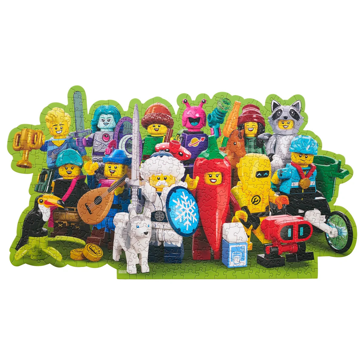 Lego Minifigure Collage 3 Puzzle 500 Pieces