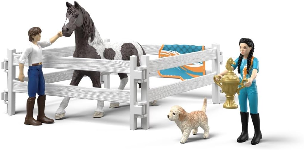 Schleich Horse Club: Kims Vaulting Play Set