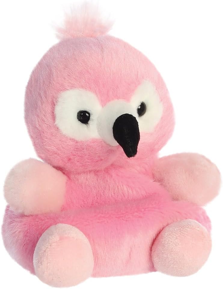 Palm Pals Pinky Flamingo 12cm Soft Toy