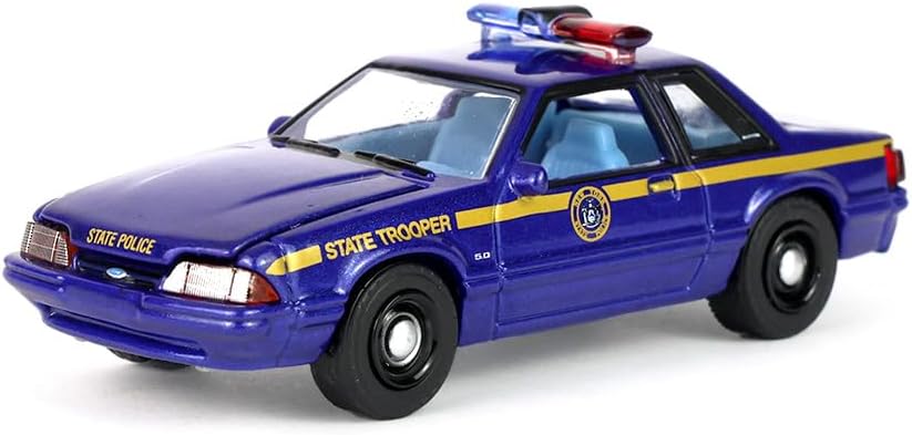 Greenlight 1988 Ford Mustang New York State Police 1:64 Scale Die Cast