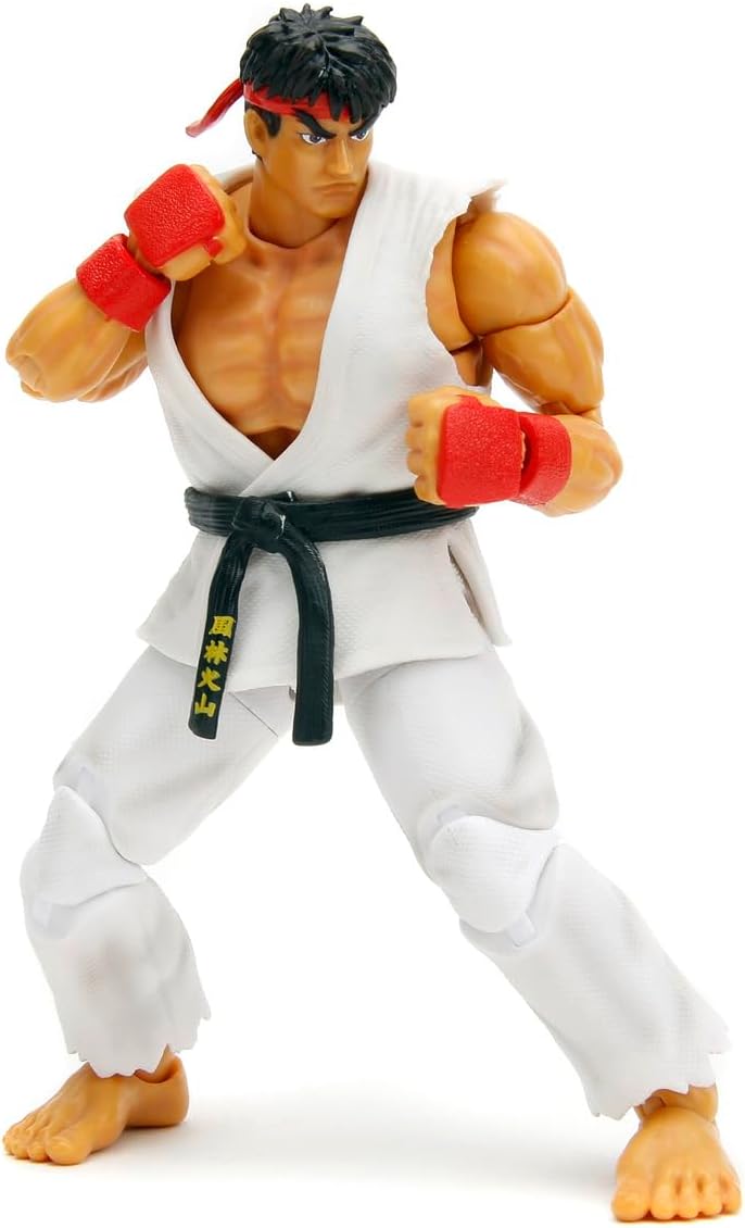 Jada Street Fighter II Ryu 6" Action Figure