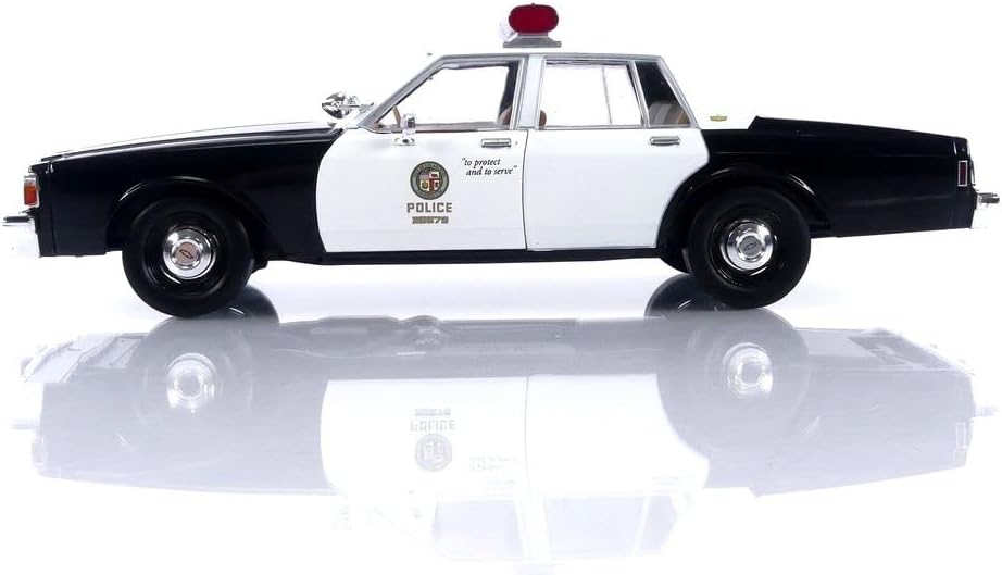 Greenlight Terminator 2 1987 Chevorlet Caprice Metropolitan Police  Cruiser 1:18 Die Cast