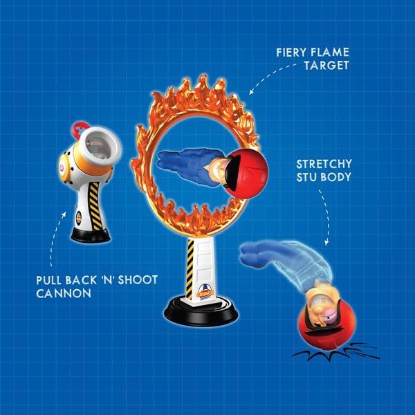 Stuntman Stu Hot Shot Cannon Blast