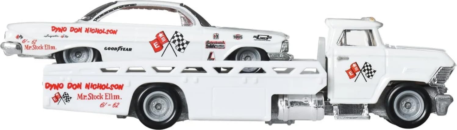 Hot Wheels Premium Team Transport '61 Impala & Horizon Hauler 2 Pack