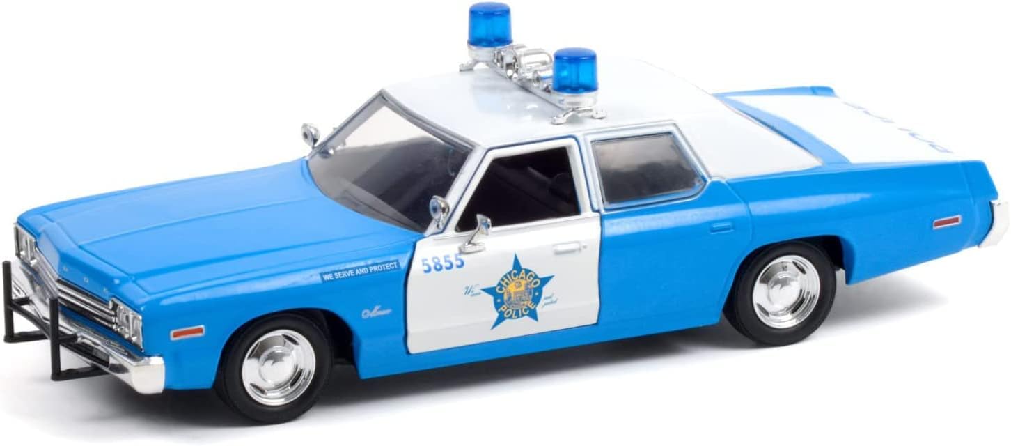 Greenlight 1974 Dodge Monaco Chicago Police Department 1:24 Scale Die Cast