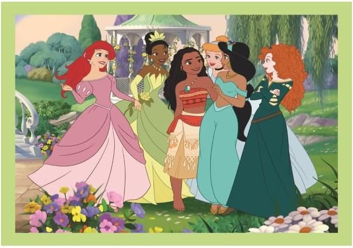 Clementoni Disney Princess 4 in 1 Puzzle
