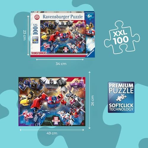 Transformers 100 XXL Piece Jigsaw Puzzle
