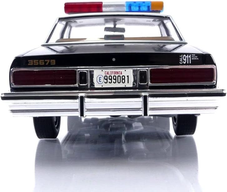Greenlight Terminator 2 1987 Chevorlet Caprice Metropolitan Police  Cruiser 1:18 Die Cast