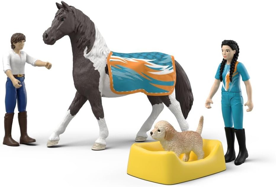 Schleich Horse Club: Kims Vaulting Play Set