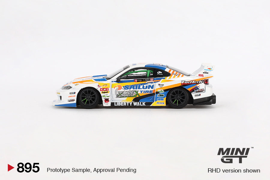 Mini GT Nissan S15 Silvia 2023 Formula Drift Japan 1:64 Scale