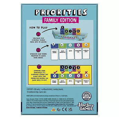 Priorities Family Edition