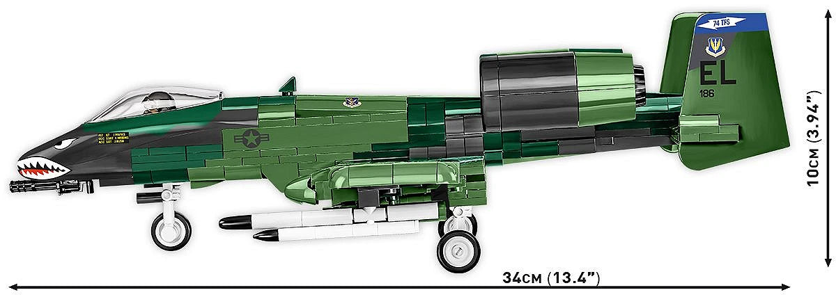 Cobi 5856 A-10 Thunderbolt II Warthog 1:48 Scale