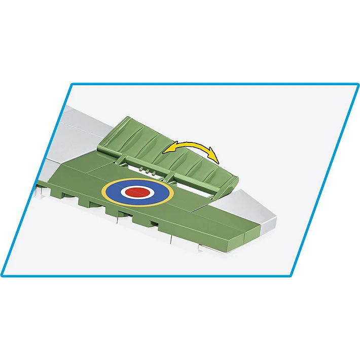 Cobi 5865 Spitfire Mk.XVI 152 Piece Set