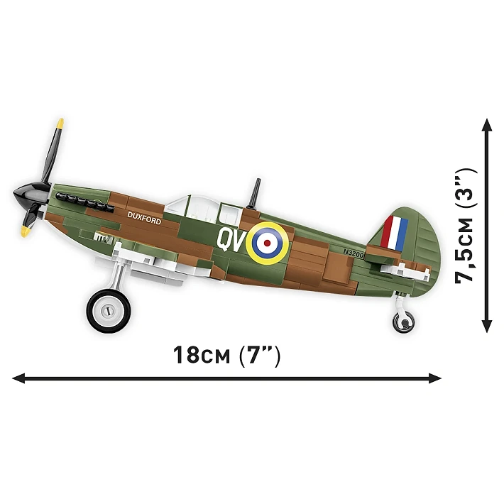 Cobi 5868 Spitfire Mk.1 146 Piece 1:48 Scale Set