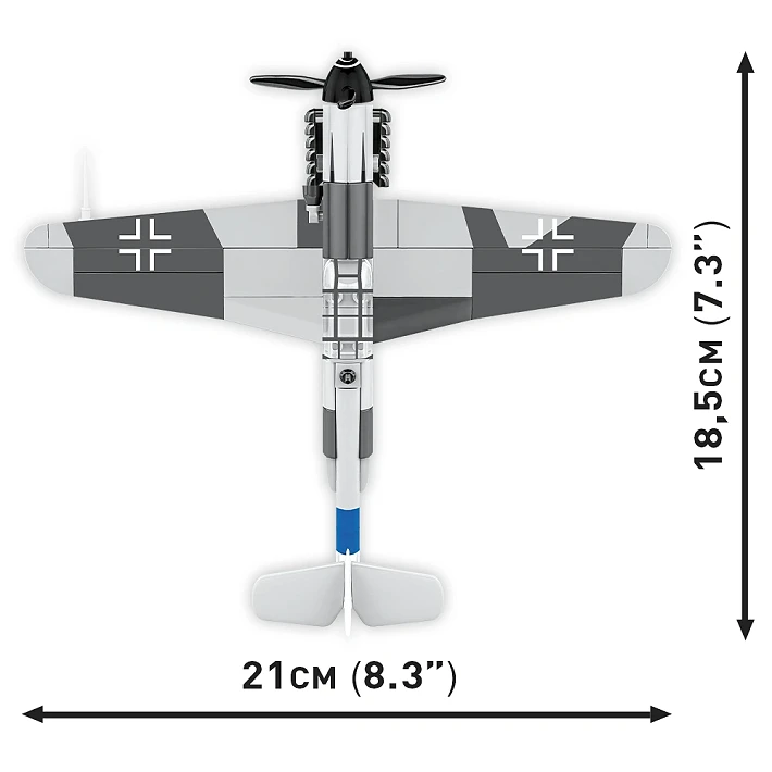 Cobi 5870 Messerschmitt BF-109 1:48 Scale Set
