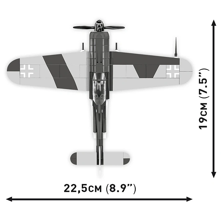 Cobi 5871 Focke-Wulf FW190 1:48 Scale Set