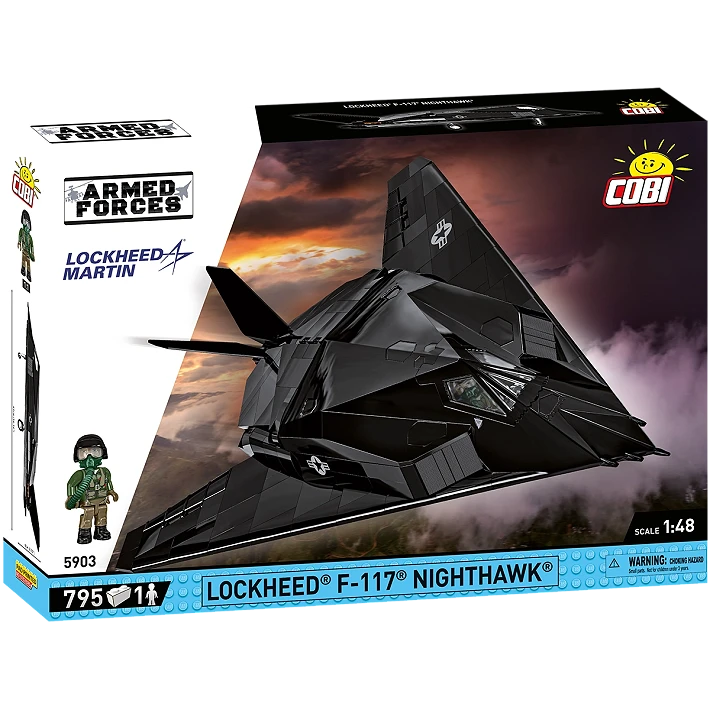 Cobi 5903 Lockheed F-117 Nighthawk 1:48 Set