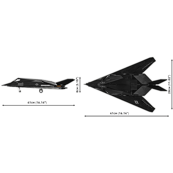 Cobi 5903 Lockheed F-117 Nighthawk 1:48 Set