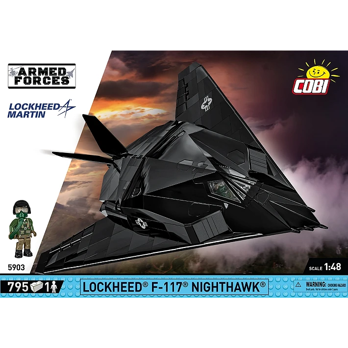 Cobi 5903 Lockheed F-117 Nighthawk 1:48 Set