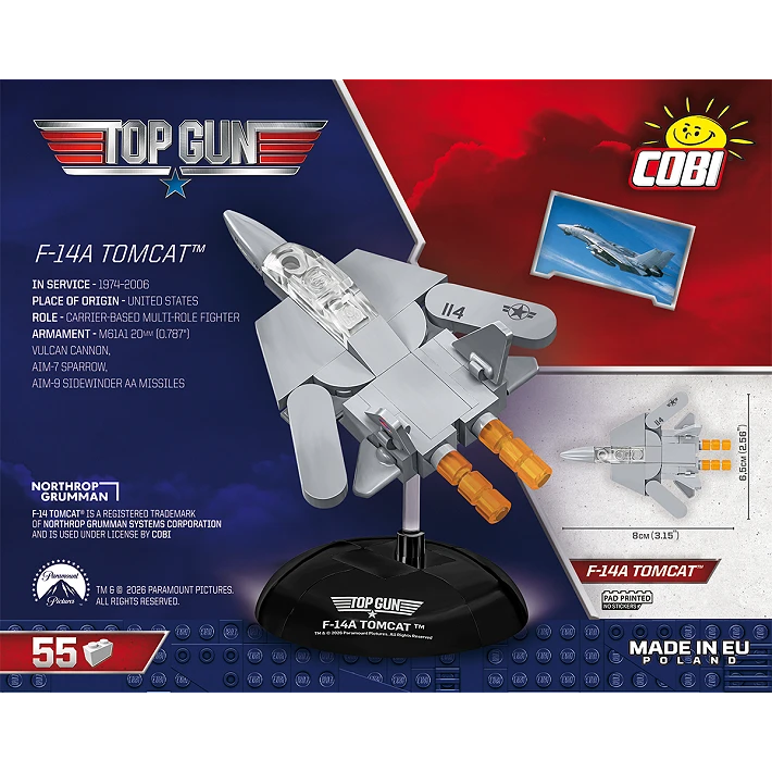 Cobi 5928 Top Gun F-14A Tomcat Set