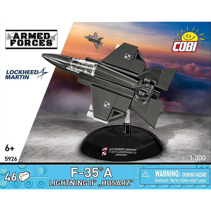 Cobi 5928 F-35A Lightning 1:300 Scale Set