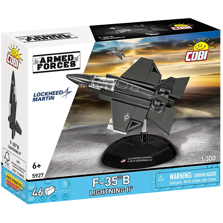 Cobi 5928 F-35B Lightning 1:300 Scale Set