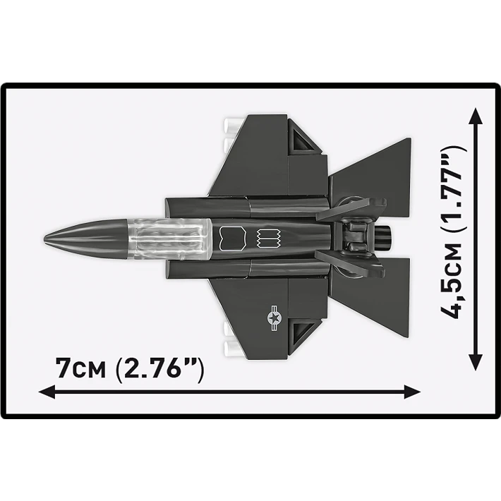 Cobi 5928 F-35B Lightning 1:300 Scale Set