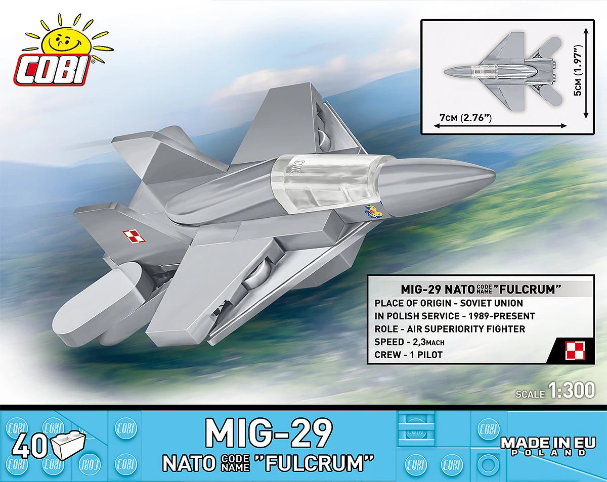 Cobi 5928 MIG-29 Fulcrum 1:300 Scale Set