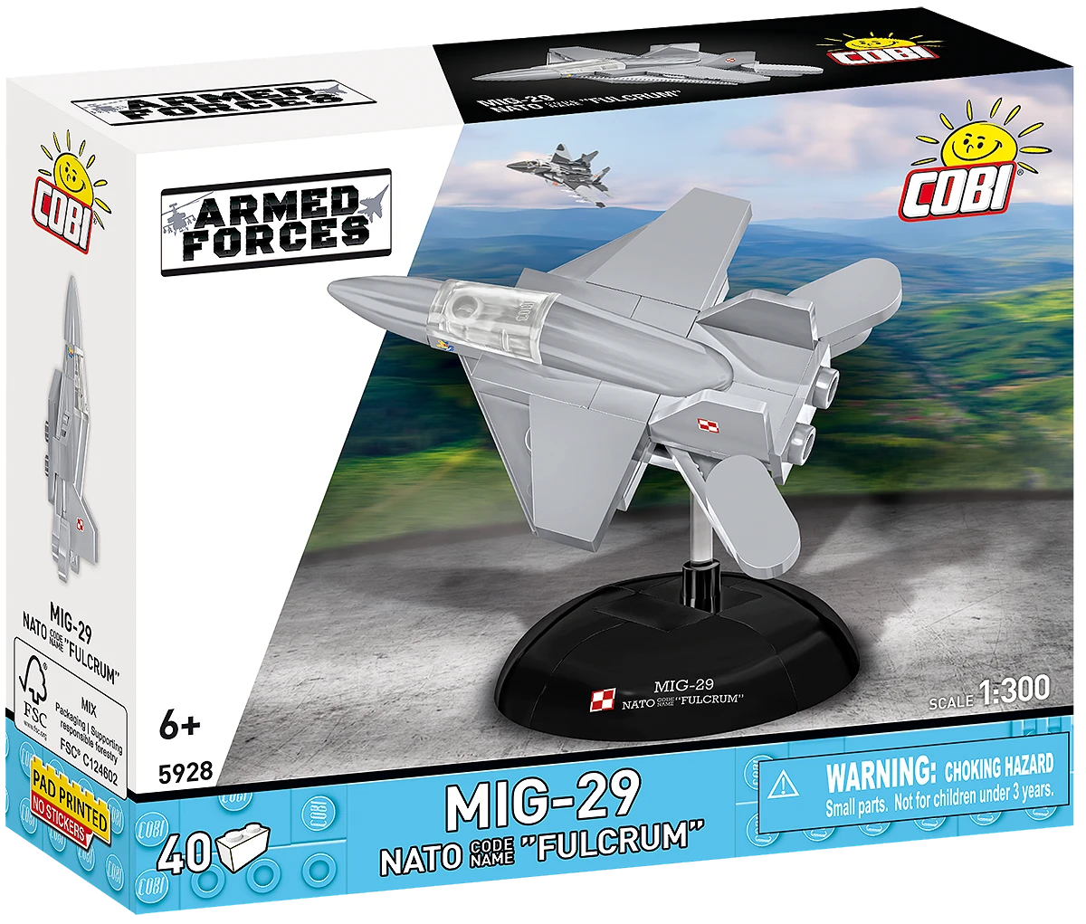 Cobi 5928 MIG-29 Fulcrum 1:300 Scale Set