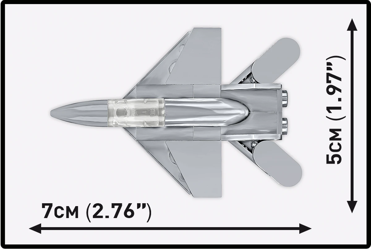 Cobi 5928 MIG-29 Fulcrum 1:300 Scale Set