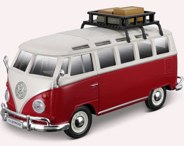 Maisto Vw  T1 Samba Van 1:24 Die Cast Model