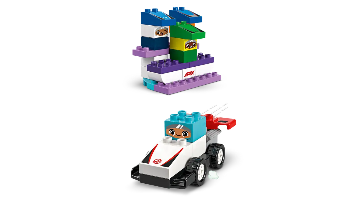 LEGO Duplo 10445 F1® Team Race Cars & Drivers